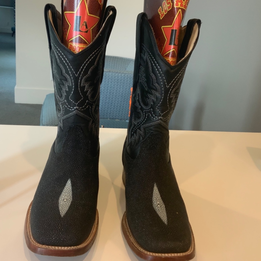 Men's Los Altos Stingray Single Stone Boots - Picture 5 of 5
